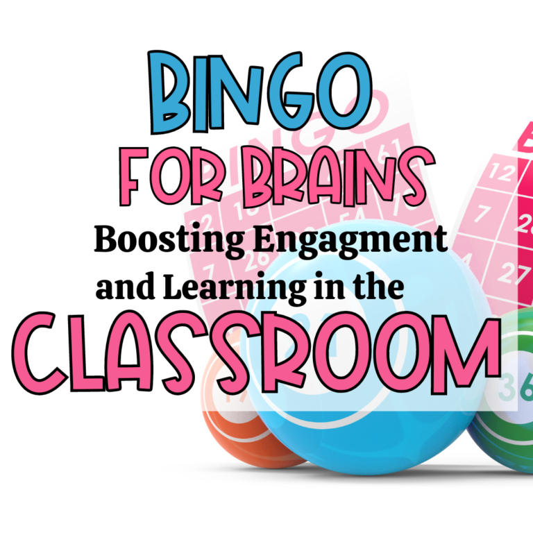Bingo for Brains boosting engagement and learning in the classroom