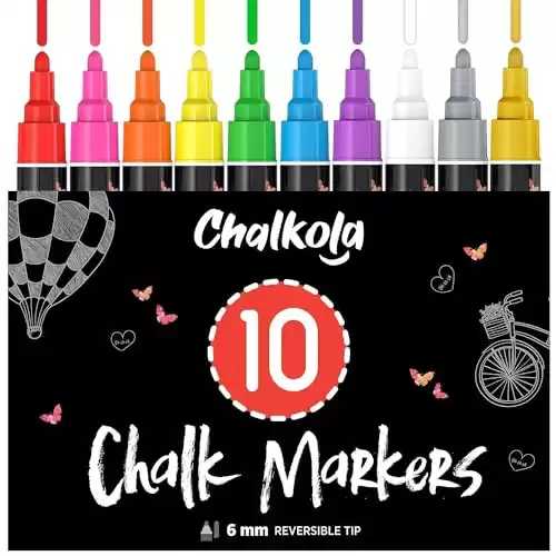 Chalkola Liquid Chalk Markers Erasable