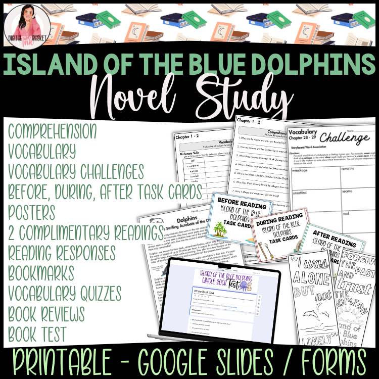Island of The Blue Dolphins Novel Study
